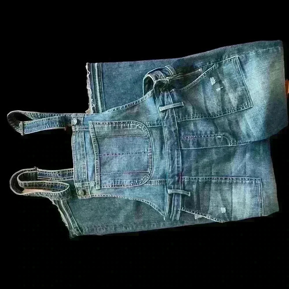 Black Orchid Los Ángeles Denim Overalls Size 28 - Picture 14 of 15